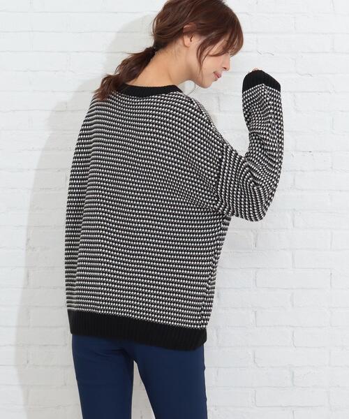 SHOO・LA・RUE(シューラルー)の「◆カラーミックスタック編みプルオーバー(ニット/セーター・レディース・ブラック系3/グリーン系その他5/イエロー系3/ベージュ系3・00)」の18枚目の写真