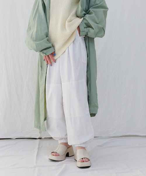 WHIMSIC(ウィムジック)の「【WHIMSIC】PFUトレーニングパンツ(その他パンツ・レディース・ホワイト/チャコールグレー/オリーブ/ピンク・FREE)」の12枚目の写真