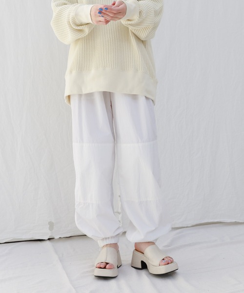 WHIMSIC(ウィムジック)の「【WHIMSIC】PFUトレーニングパンツ(その他パンツ・レディース・ホワイト/チャコールグレー/オリーブ/ピンク・FREE)」の16枚目の写真