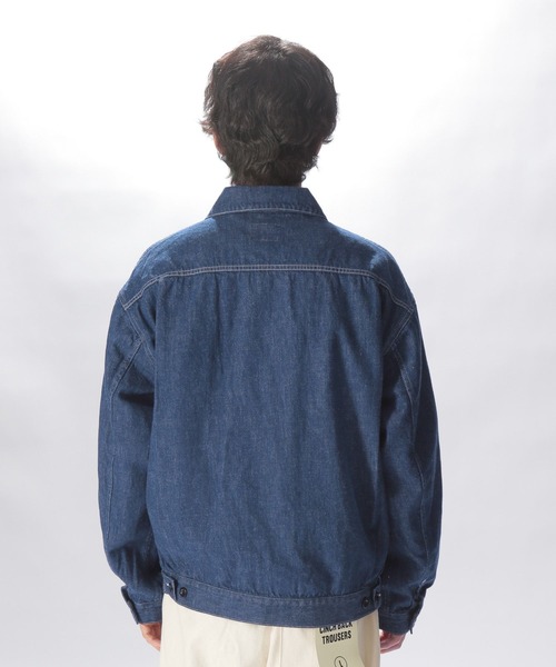 DANTON | 〈別注〉デニムジャケット フルジップブルゾン DANTON（ダントン）の「DANTON | 〈別注〉デニム フルジップ