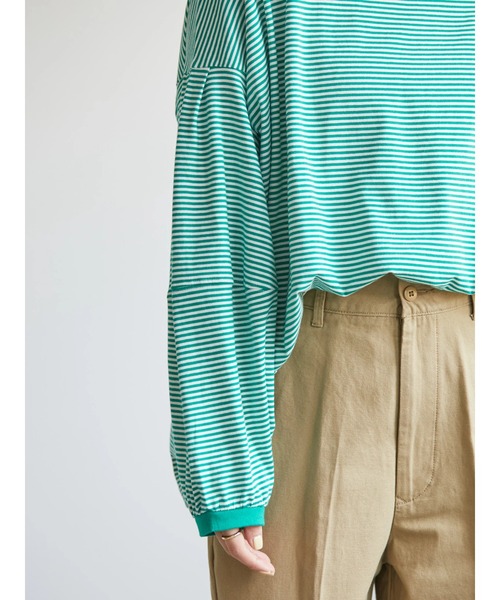 AMERICAN HOLIC(アメリカンホリック)の「コンシャススリーブカットプルオーバー(Tシャツ/カットソー・レディース・オフホワイト/オレンジ/グリーン/その他7・L/M)」の19枚目の写真