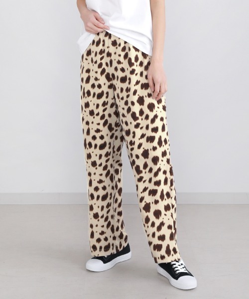セール Web限定 アニマル柄イージーパンツ その他パンツ Bou Jeloud ブージュルード のファッション通販 Zozotown
