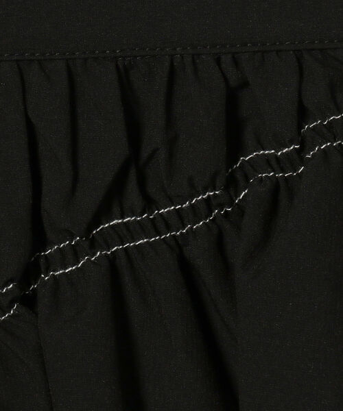 BeAMS DOT(ビームスドット)の「【WEB限定】BeAMS DOT / アシンメトリー ステッチ フレアスカート(スカート・レディース・ブラック/ブルー・ONESIZE)」の7枚目の写真