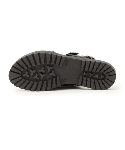 SHIPS（シップス）の「MAUROdeBARI:VACHETTA◆（サンダル・レディース・ブラック・38/36/37）」の7枚目の写真