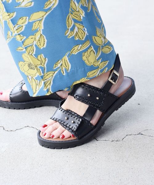 SHIPS（シップス）の「MAUROdeBARI:VACHETTA◆（サンダル・レディース・ブラック・38/36/37）」の8枚目の写真