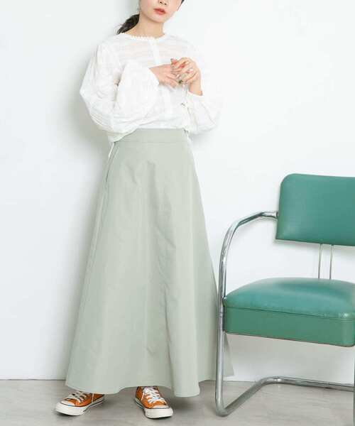 KBF（ケイビーエフ）の「ラウンドシームブラウス（シャツ/ブラウス・レディース・ブラック/ホワイト/グリーン・ONE）」の15枚目の写真