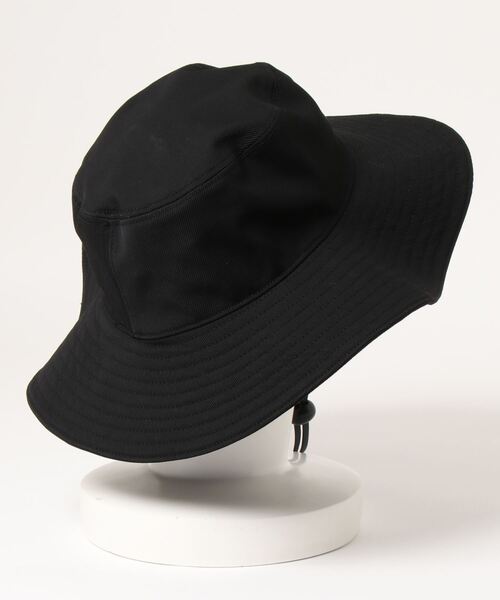 CPH（シーピーエイチ）の「【C.P.H / シープラスヘッドウェアー】別注 サファリハット（ハット・メンズ・ブラック・FREE）」の3枚目の写真