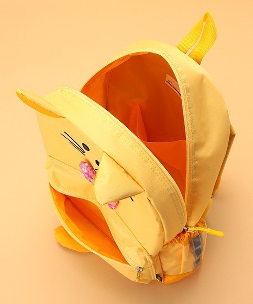 kladskap（クレードスコープ）の「ネコリュック（バックパック/リュック・キッズ・ピンク/イエロー・SS/M/S）」の15枚目の写真