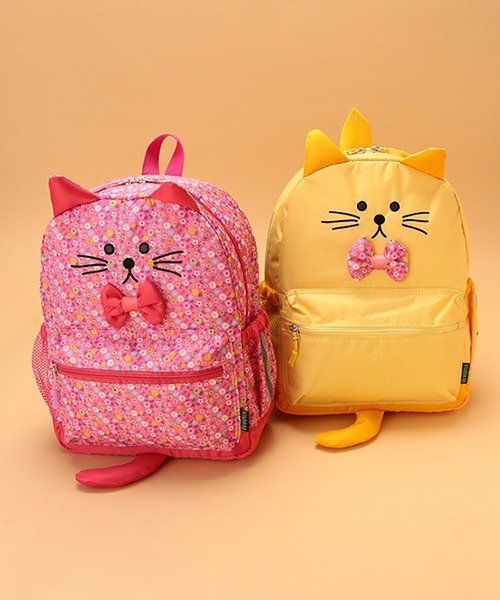 kladskap（クレードスコープ）の「ネコリュック（バックパック/リュック・キッズ・ピンク/イエロー・SS/M/S）」の8枚目の写真