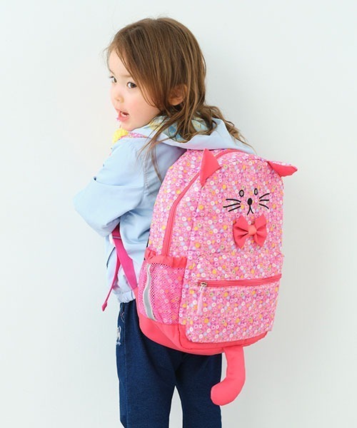 kladskap（クレードスコープ）の「ネコリュック（バックパック/リュック・キッズ・ピンク/イエロー・SS/M/S）」の16枚目の写真