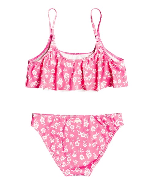 ROXY(ロキシー)の「SPLENDID DREAM FLUTT/ロキシーキッズビキニ(水着)(水着・キッズ・ピンク・130/150/140)」の2枚目の写真