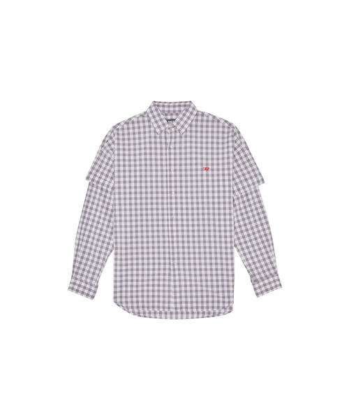 DIESEL（ディーゼル）の「メンズ シャツ ダブルスリーブ（シャツ/ブラウス・メンズ・グレー/ブラック/イエロー・XX-LARGE/MEDIUM/X-SMALL/SMALL/LARGE/X-LARGE）」の17枚目の写真