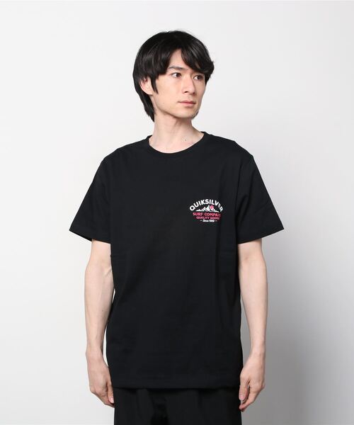 Quiksilver（クイックシルバー）の「クイックシルバー QUIKSILVER ESCAPE TIMING ST（Tシャツ/カットソー・メンズ・ベージュ/ホワイト/ブラック・L/LL/M/3L/S）」の2枚目の写真