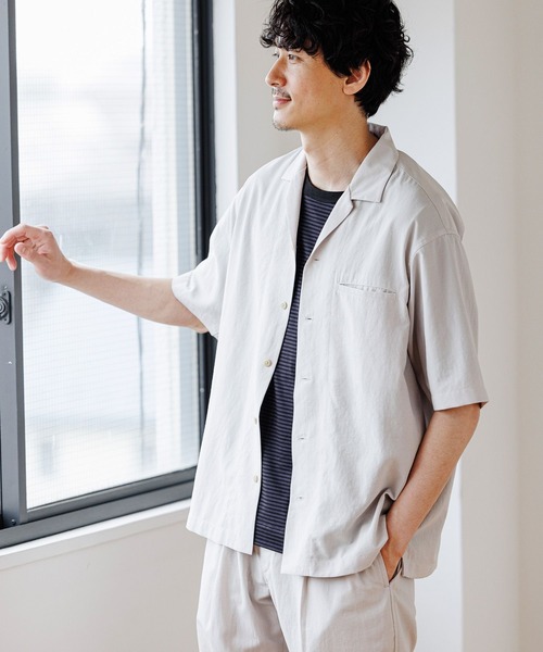 GLOBAL WORK（グローバルワーク）の「ソウカイDRYタッチシャツ
