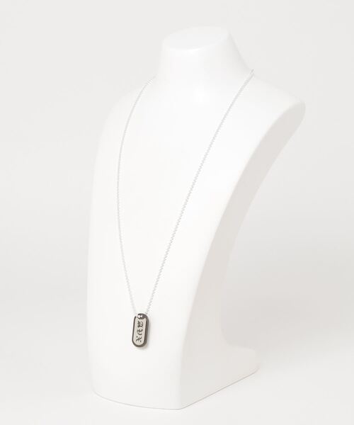 AVIREX(アヴィレックス)の「AVX DOGTAG/ ドックタグ(ネックレス・レディース・シルバー・FREE)」の2枚目の写真