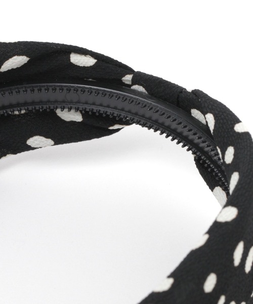 ALAND（エーランド）の「3.3Field Trip／DALMATIANヘアバンド（カチューシャ・レディース・アイボリー/ブラック・FREE）」の6枚目の写真