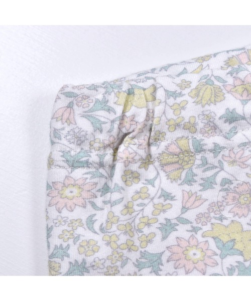 SLAP SLIP（スラップスリップ）の「SLAPSLIP/無地花柄ベアテン6分丈レギンス(80~130cm)（その他パンツ・キッズ・ピンク系その他/イエロー系その他/ネイビー/ホワイト・110/130/90/100/120/80）」の9枚目の写真