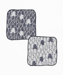FACTRUTH（ファクトラス）の「FACTRUTH #FT22SS-003 ジャガード オーガニックmini H-towel 2pcs 15x15（ハンカチ/ハンドタオル）」