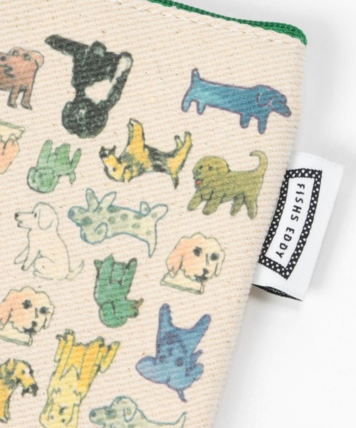 Fishs Eddy（フィッシュエディ）の「[Fishs Eddy(フィッシュエディ)]ペンケースドッグ（ステーショナリー・レディース・オフホワイト・FREE）」の8枚目の写真