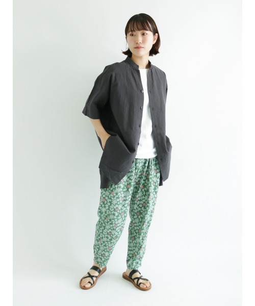 sm2rhythm(サマンサモスモスリズム)の「キャップスリーブカットソー(Tシャツ/カットソー・レディース・ホワイト/ベージュ/グリーン・フリ-)」の17枚目の写真