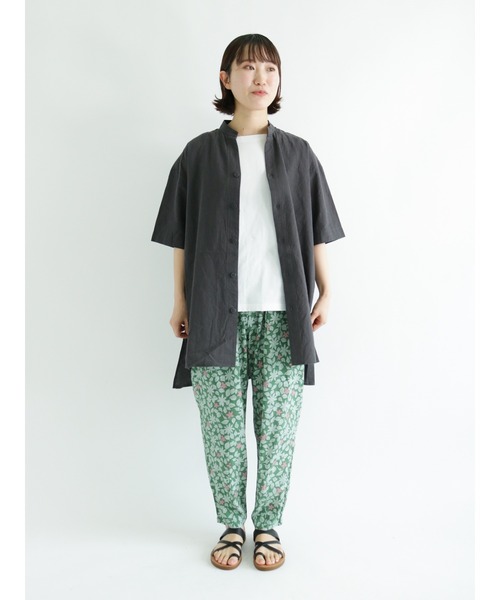sm2rhythm(サマンサモスモスリズム)の「キャップスリーブカットソー(Tシャツ/カットソー・レディース・ホワイト/ベージュ/グリーン・フリ-)」の16枚目の写真