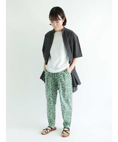 sm2rhythm(サマンサモスモスリズム)の「キャップスリーブカットソー(Tシャツ/カットソー・レディース・ホワイト/ベージュ/グリーン・フリ-)」の15枚目の写真