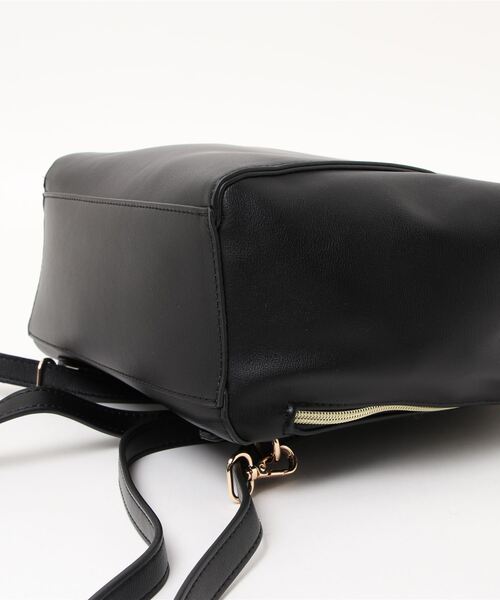 cache cache(カシュ カシュ)の「カシュカシュ cachecache / 3WAYリュックトート(バックパック/リュック・レディース・アイボリー/カーキ/ベージュ/ピンク/ブラック・FREE)」の7枚目の写真