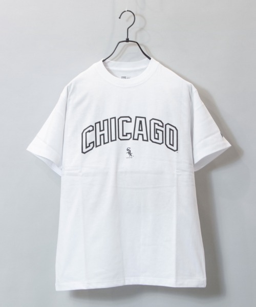 NEW ERA(ニューエラ)の「NEWERA MLB Logo Tee(Tシャツ/カットソー・メンズ・ブラック/ブラック系その他3/ホワイト系その他3/ホワイト系その他2/ブラック系その他2/ホワイト・XL/L/XXL)」の3枚目の写真