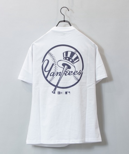 NEW ERA(ニューエラ)の「NEWERA MLB Logo Tee(Tシャツ/カットソー・メンズ・ブラック/ブラック系その他3/ホワイト系その他3/ホワイト系その他2/ブラック系その他2/ホワイト・XL/L/XXL)」の7枚目の写真