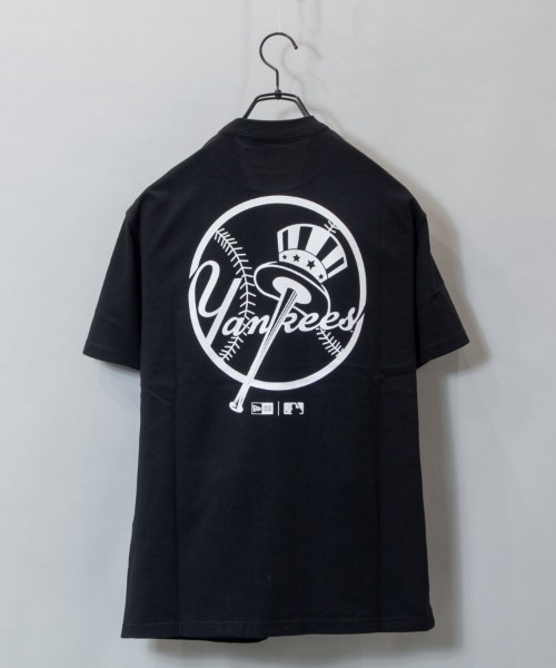 NEW ERA(ニューエラ)の「NEWERA MLB Logo Tee(Tシャツ/カットソー・メンズ・ブラック/ブラック系その他3/ホワイト系その他3/ホワイト系その他2/ブラック系その他2/ホワイト・XL/L/XXL)」の8枚目の写真