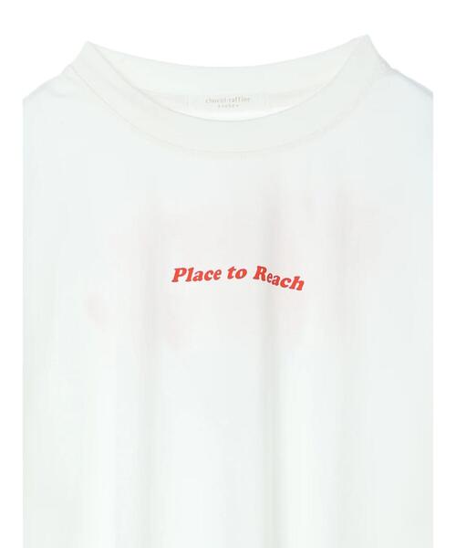 Green　Parks（グリーンパークス）の「バックロゴTシャツ（Tシャツ/カットソー・レディース・オレンジ/グレー/オフホワイト・FREE）」の12枚目の写真