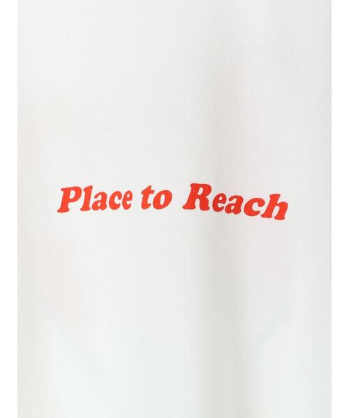 Green　Parks（グリーンパークス）の「バックロゴTシャツ（Tシャツ/カットソー・レディース・オレンジ/グレー/オフホワイト・FREE）」の8枚目の写真