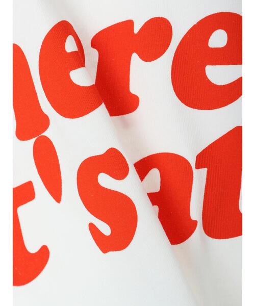 Green　Parks（グリーンパークス）の「バックロゴTシャツ（Tシャツ/カットソー・レディース・オレンジ/グレー/オフホワイト・FREE）」の7枚目の写真