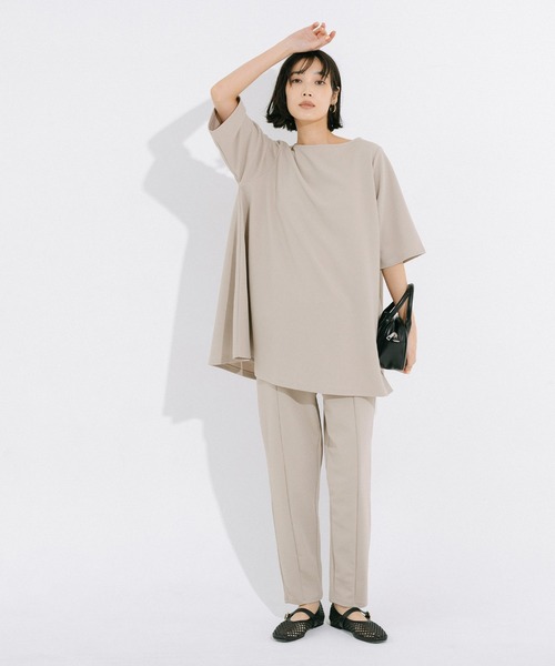 coca(coca)(コカ)の「エンボス加工 センターシームレギパン(その他パンツ・レディース・ブラック/ベージュ・M/L/S)」の16枚目の写真