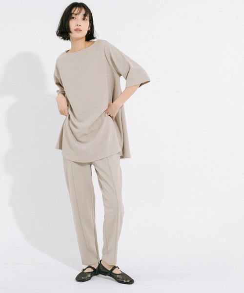 coca(coca)(コカ)の「エンボス加工 センターシームレギパン(その他パンツ・レディース・ブラック/ベージュ・M/L/S)」の17枚目の写真