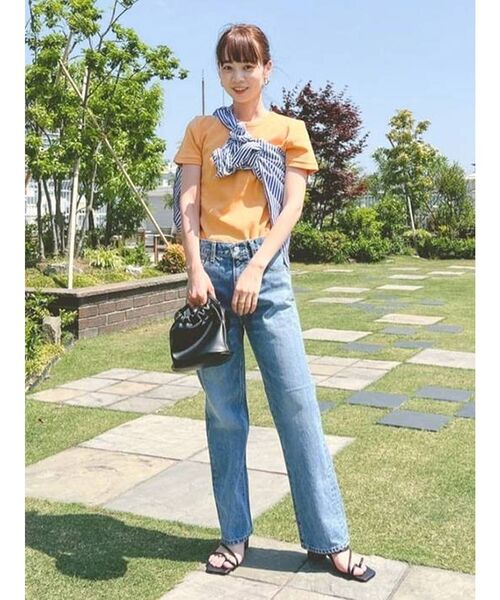 Ungrid（アングリッド）の「ヴィンテージストレートデニム（デニムパンツ・レディース・インディゴブルー/ブルー・24inch/25inch/26inch）」の21枚目の写真