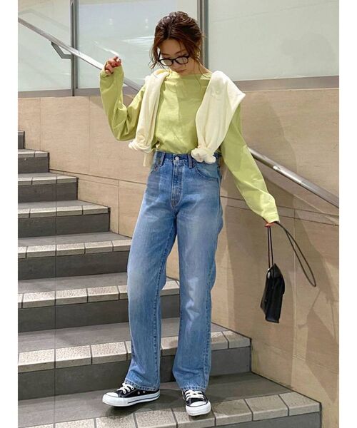 Ungrid（アングリッド）の「ヴィンテージストレートデニム（デニムパンツ・レディース・インディゴブルー/ブルー・24inch/25inch/26inch）」の16枚目の写真