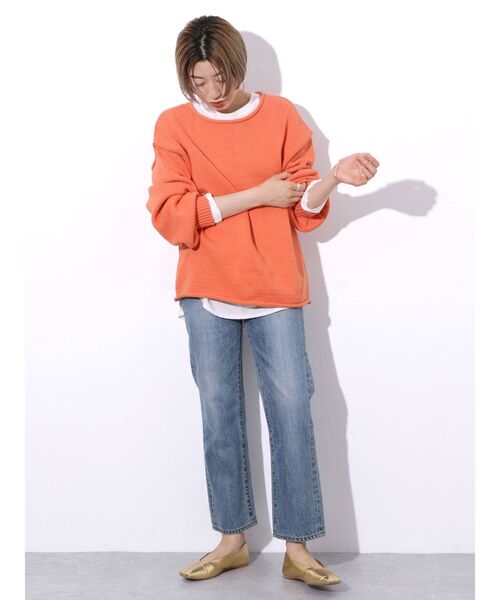 Ungrid（アングリッド）の「ヴィンテージストレートデニム（デニムパンツ・レディース・インディゴブルー/ブルー・24inch/25inch/26inch）」の13枚目の写真