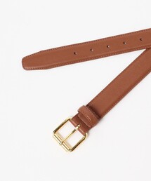 【新品】MAISON BOINET / カーフレザーベルト 28mm（ブラック） MAISON BOINET / カーフレザーベルト 28mm（Demi-Luxe BEAMS