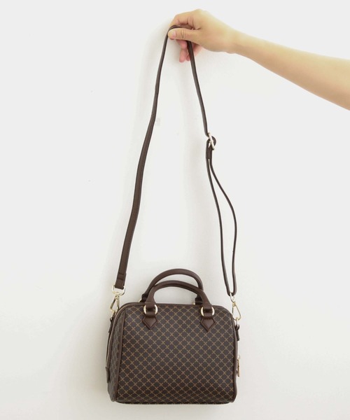 archives(アルシーヴ)の「モノグラムミニボストン(ボストンバッグ・レディース・ブラック/ブラウン/モカ/グレイッシュベージュ・FREE)」の20枚目の写真