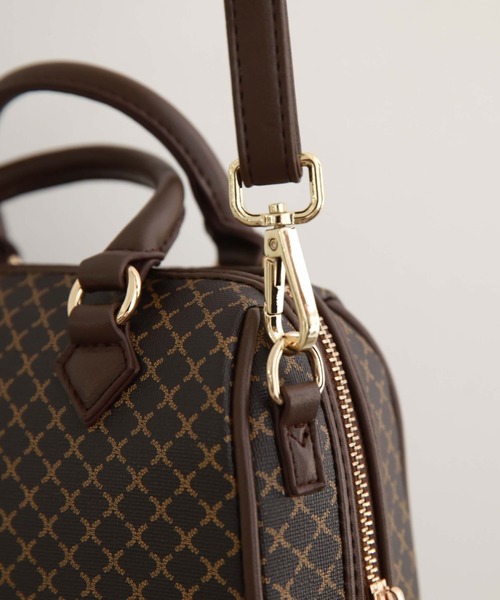archives(アルシーヴ)の「モノグラムミニボストン(ボストンバッグ・レディース・ブラック/ブラウン/モカ/グレイッシュベージュ・FREE)」の22枚目の写真