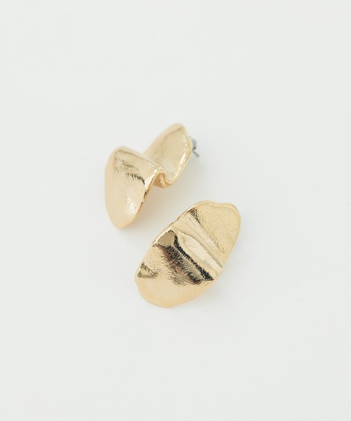 UNITED TOKYO（ユナイテッドトウキョウ）の「スィックウェーブピアス（ピアス（両耳用）・レディース・ゴールド・FREE）」の3枚目の写真