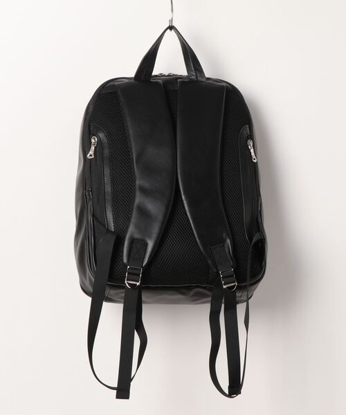 スムースフェイクレザービジネスリュック