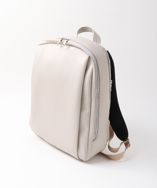 スムースフェイクレザービジネスリュック