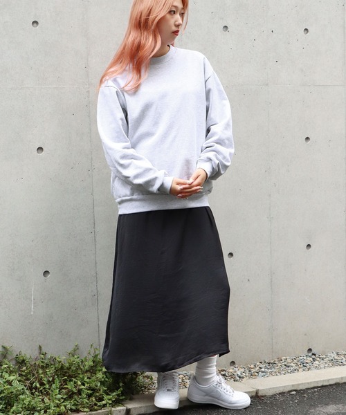 LOS ANGELES APPAREL(ロサンゼルスアパレル)の「Los Angels Apparel/ロサンゼルスアパレル 14oz L/S HEAVY FLEECE PO CREW クルーネックスウェット スウエット(スウェット・メンズ・ブラック/ネイビー/アッシュグレー/ホワイト・S/L/M/XL/XS)」の17枚目の写真