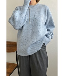 バックボタンネップニット