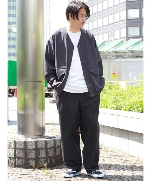 CRAFT STANDARD BOUTIQUE（クラフトスタンダードブティック）の「パッカブル ストレッチポリエステルジャケット　＊（ブルゾン・メンズ・チャコールグレー/グレイッシュベージュ・LL/M/L）」の13枚目の写真