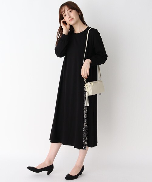 LAURA ASHLEY(ローラアシュレイ)の「シボレザー2WAYショルダーバッグ(ショルダーバッグ・レディース・グレー/アイボリー/ピンク系・00)」の16枚目の写真