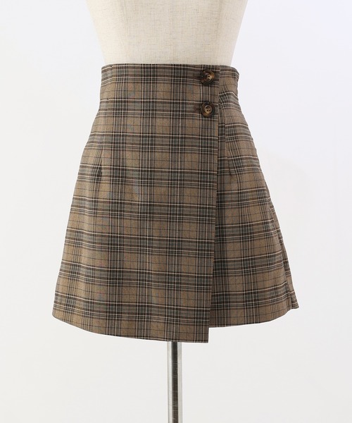 one after another NICE CLAUP(ワンアフターアナザーナイスクラップ)の「セッアップジャケットあり/スタイルアップミニスカパン(その他パンツ・レディース・ブラック/ブラウン/グレー系その他/ブラウン系その他・FREE)」の8枚目の写真