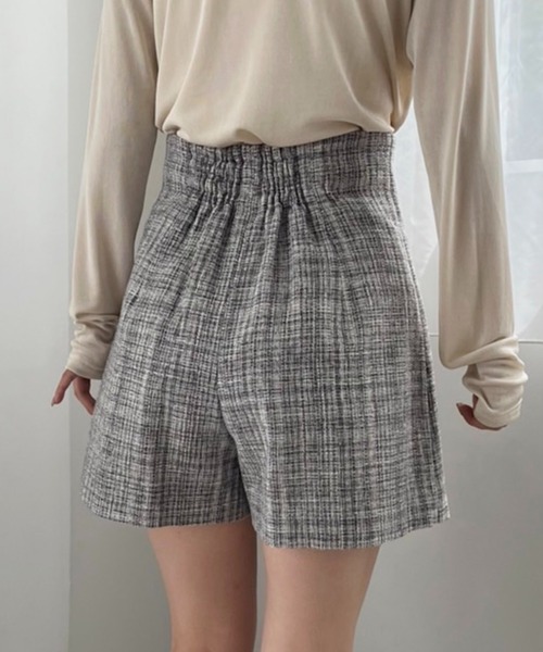 one after another NICE CLAUP(ワンアフターアナザーナイスクラップ)の「セッアップジャケットあり/スタイルアップミニスカパン(その他パンツ・レディース・ブラック/ブラウン/グレー系その他/ブラウン系その他・FREE)」の15枚目の写真